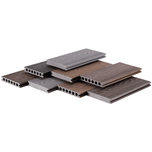 different types of composite decking