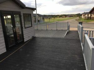 Terrace composite decking